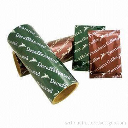 Coffee Packaging Roll Film with Full Color Printing, with High Moisture and Watter Ability
